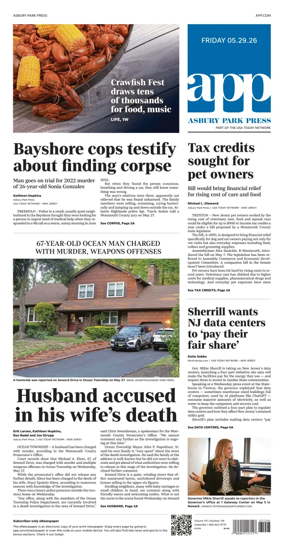 Cover of Asbury Park Press
