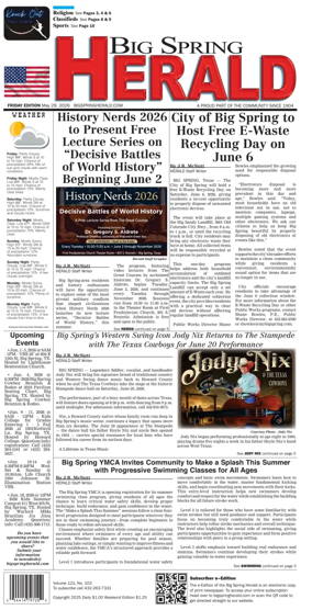 Cover of Big Spring Herald
