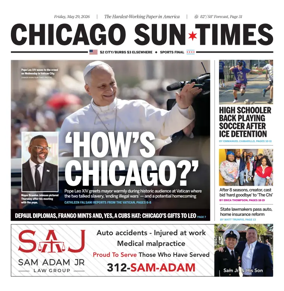 Cover of Chicago Sun-Times