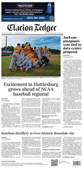 Cover of Clarion Ledger