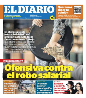 Cover of El Diario