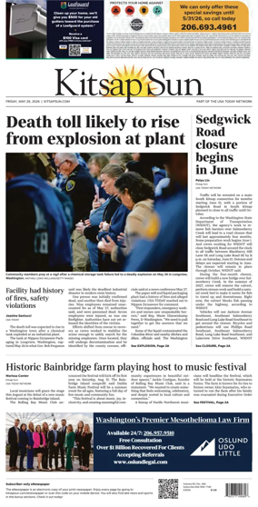 Cover of Kitsap Sun