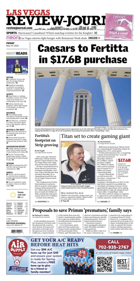Cover of Las Vegas Review-Journal
