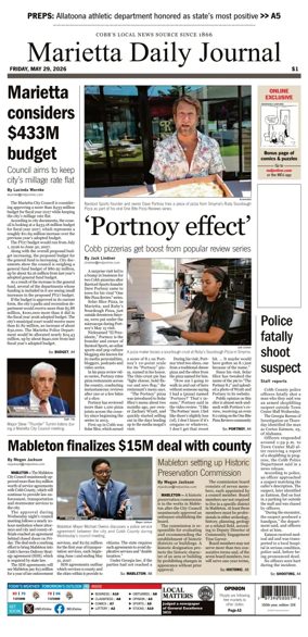 Cover of Marietta Daily Journal