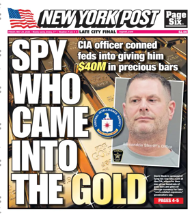 Cover of New York Post