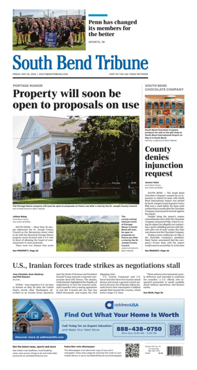 Cover of South Bend Tribune
