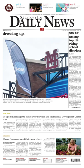Cover of Starkville Daily News