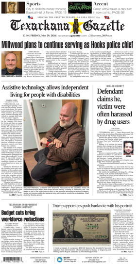 Cover of Texarkana Gazette