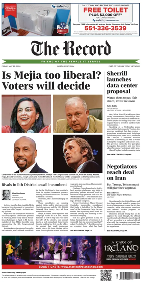 Cover of The Bergen Record