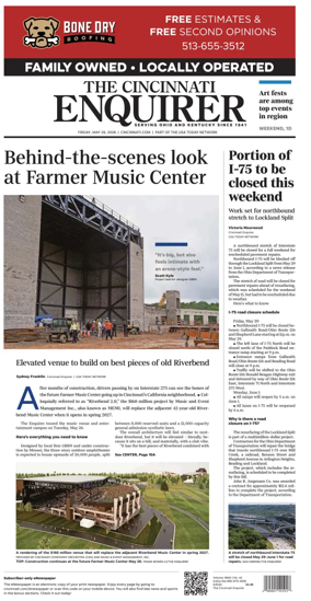 Cover of The Cincinnati Enquirer