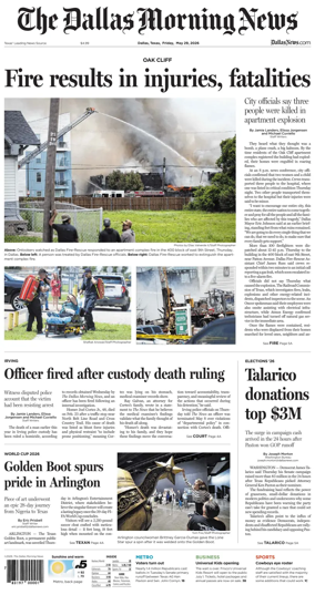 Cover of The Dallas Morning News