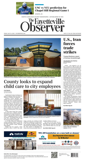 Cover of The Fayetteville Observer