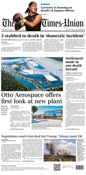 Cover of The Florida Times-Union