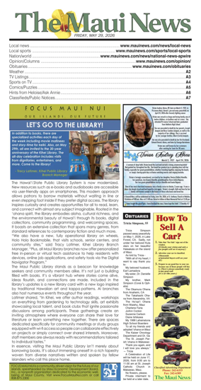 Cover of The Maui News
