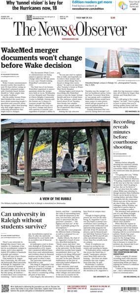 Cover of The News & Observer