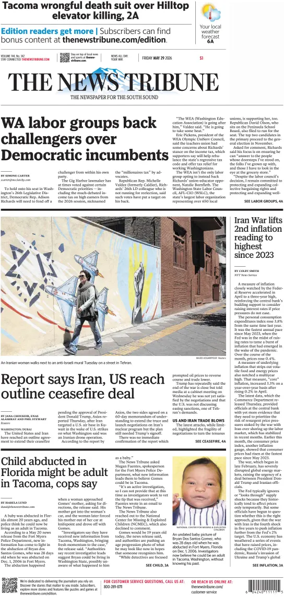 Cover of The News Tribune