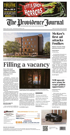 Cover of The Providence Journal