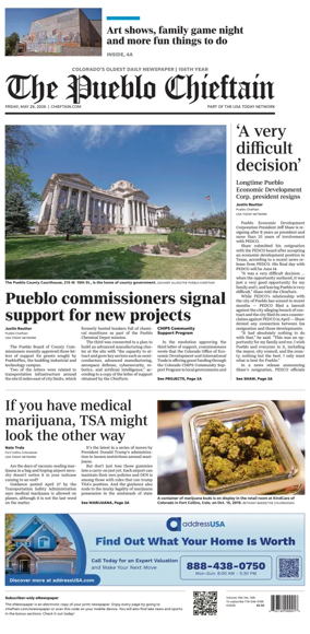 Cover of The Pueblo Chieftain
