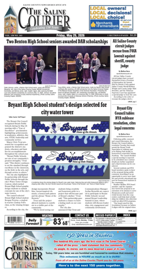 Cover of The Saline Courier