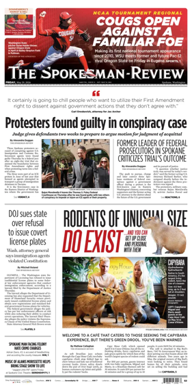 Cover of The Spokesman-Review (Spokane)