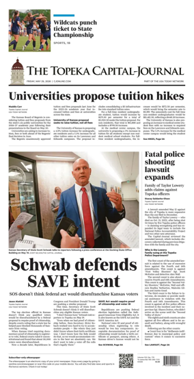 Cover of The Topeka Capital-Journal