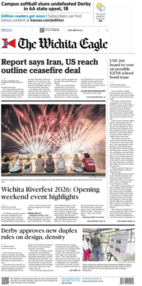 Cover of The Wichita Eagle
