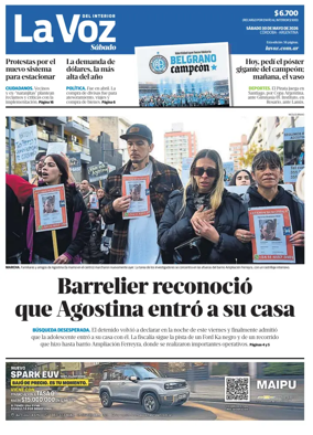 Cover of La Voz del Interior
