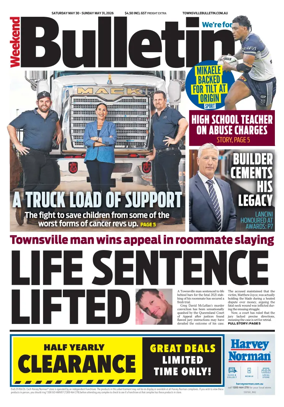 Cover of Townsville Bulletin