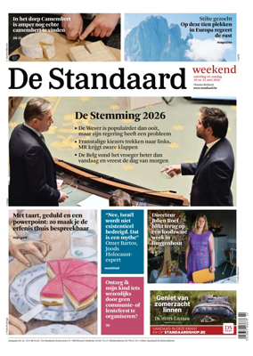 Cover of De Standaard