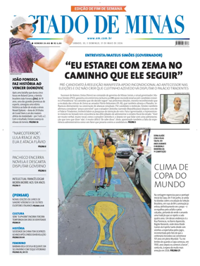 Cover of Estado de Minas (Brazil)