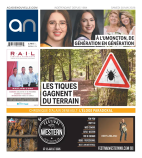 Cover of Acadie Nouvelle