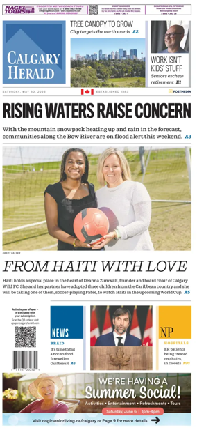 Cover of Calgary Herald