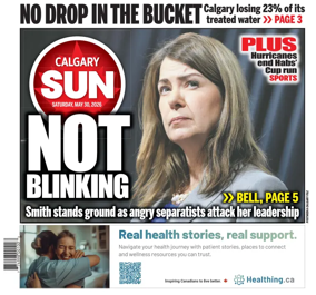 Cover of Calgary Sun