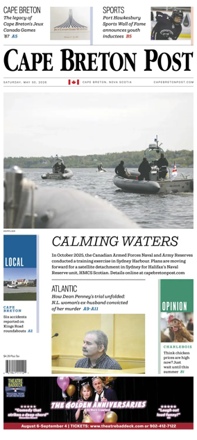 Cover of Cape Breton Post