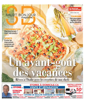Cover of Le Journal de Montreal - Salut Bonjour Magazine