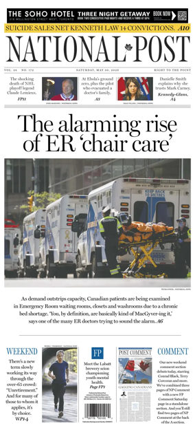 Cover of National Post - (Latest Edition)