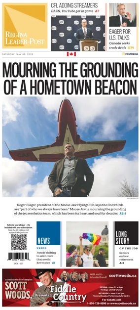 Cover of Regina Leader-Post