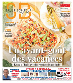 Cover of Le Journal de Quebec - Salut Bonjour Magazine