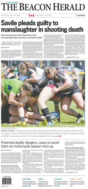 Cover of The Beacon Herald
