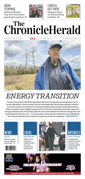 Cover of The Chronicle Herald (Metro)