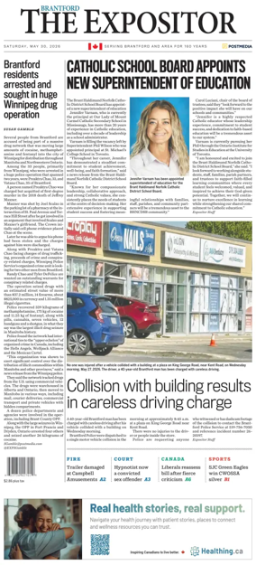 Cover of The Expositor (Brantford)