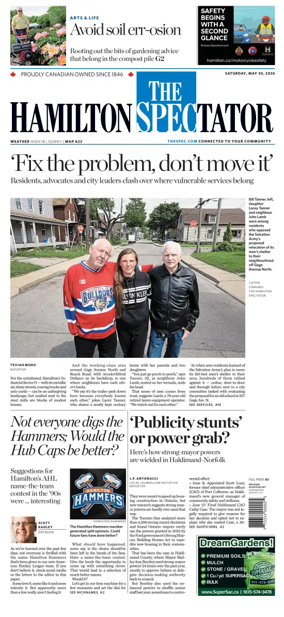 Cover of The Hamilton Spectator