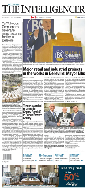 Cover of The Intelligencer (Belleville)