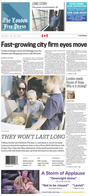 Cover of The London Free Press