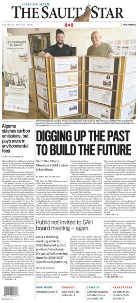 Cover of The Sault Star