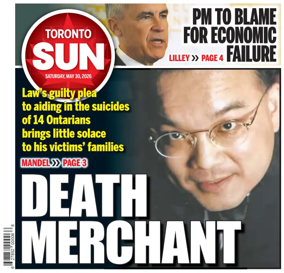 Cover of Toronto Sun