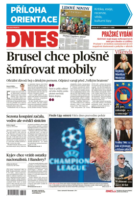 Cover of Dnes Prague Edition