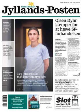 Cover of Jyllands-Posten