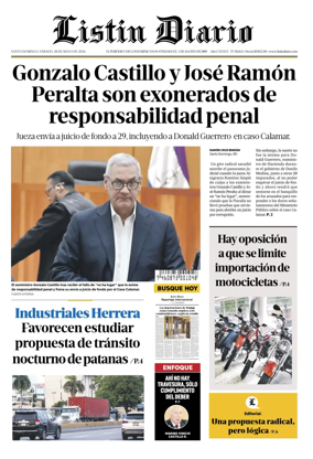 Cover of Listin Diario