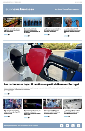 Cover of Euronews Business (Spanish) Compiled Edition